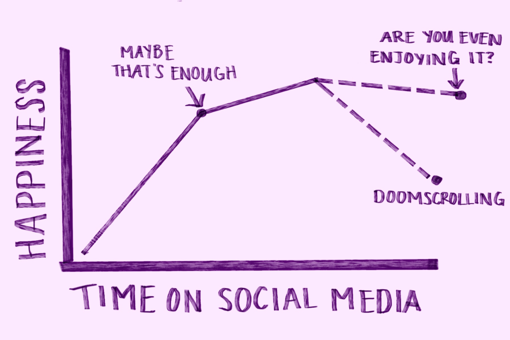 Creating space to create: How to stop doomscrolling and fuel your creativity untitled artwork